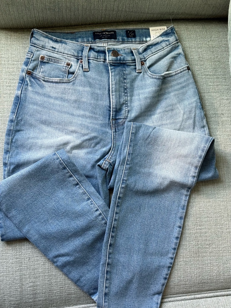 Lucky Brand HighRise Light Blue Denim Jeans